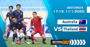 Soi kèo U23 Thái Lan vs U23 Australia