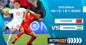 Soi kèo U23 Trung Quốc vs U23 Uzbekistan