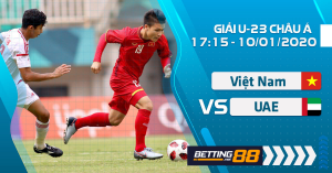 Soi kèo U23 Việt Nam vs U23 UAE
