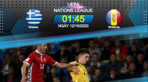 Soi kèo Hy Lạp vs Moldova 1h45 ngày 12/10/2020